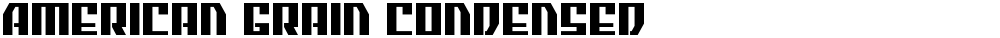 American Grain Condensed