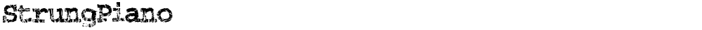 StrungPiano