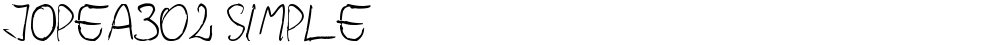 jopea302 Simple