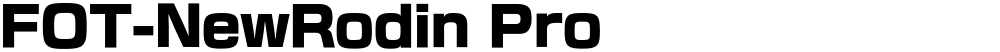 FOT-NewRodin Pro
