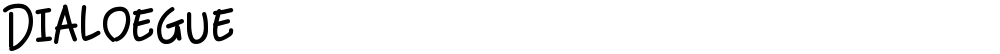 Dialoegue