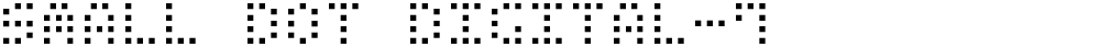 Small Dot Digital-7