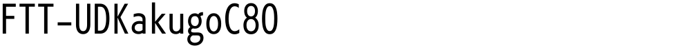 FTT-UDKakugoC80