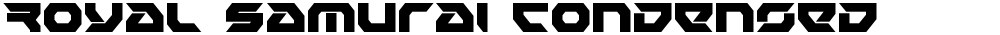 Royal Samurai Condensed
