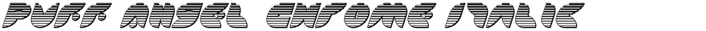 Puff Angel Chrome Italic