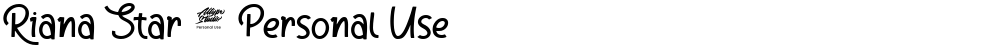 Riana Star - Personal Use