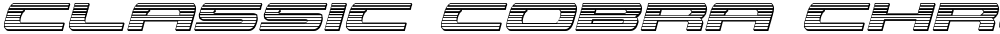 Classic Cobra Chrome Italic