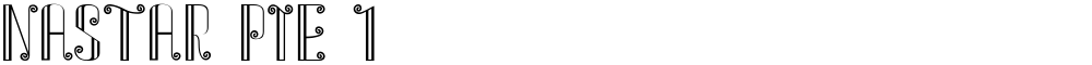 NASTAR PIE 1