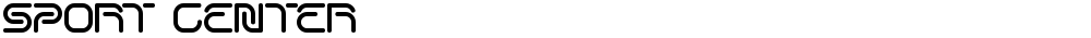 SPORT CENTER