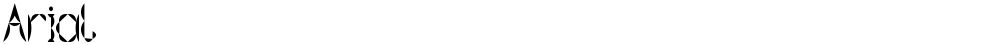 Arial