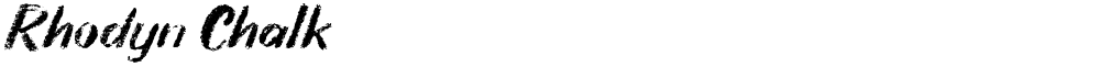 Rhodyn Chalk