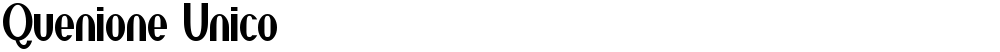 Quenione Unico
