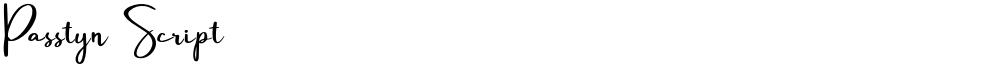 Passtyn Script