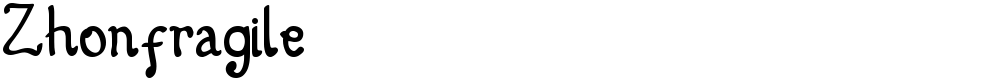 Zhonfragile