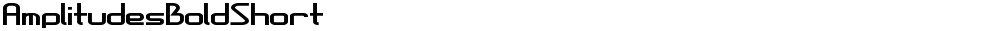 AmplitudesBoldShort