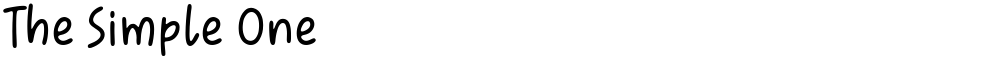 The Simple One