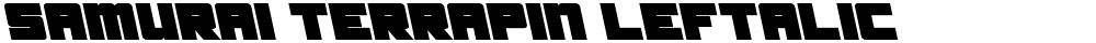 Samurai Terrapin Leftalic