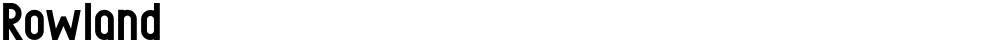 Rowland