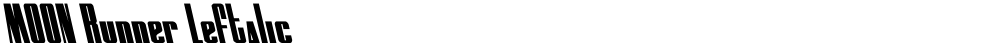 MOON Runner Leftalic