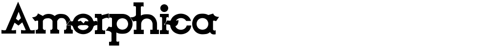 Amorphica