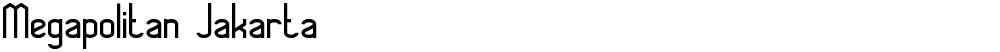 Megapolitan Jakarta