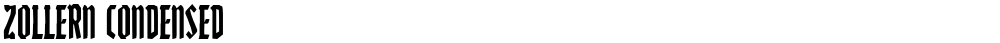 Zollern Condensed