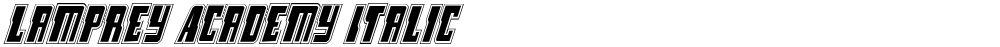 Lamprey Academy Italic