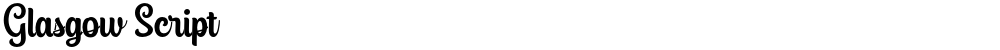 Glasgow Script
