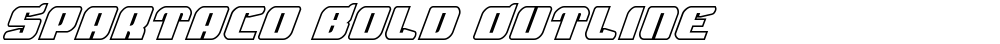 Spartaco Bold Outline