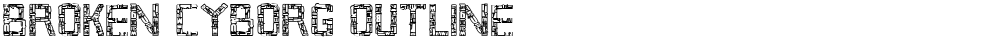 Broken Cyborg Outline