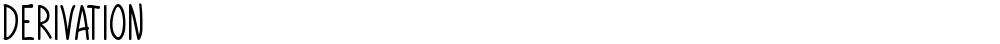 Derivation