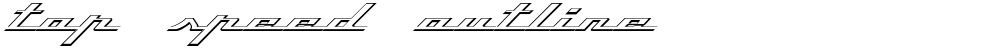 Top Speed Outline
