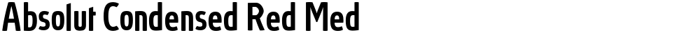 Absolut Condensed Red Med