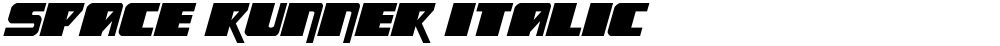 Space Runner Italic