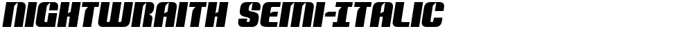 Nightwraith Semi-Italic
