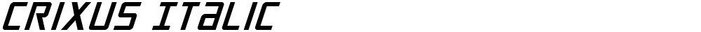 Crixus Italic