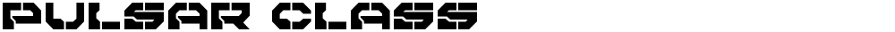 Pulsar Class