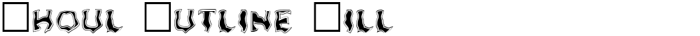 Ghoul Outline Fill
