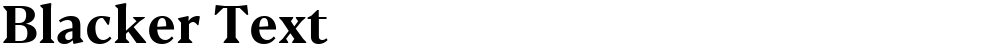 Blacker Text
