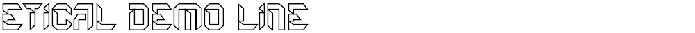 Etical Demo Line