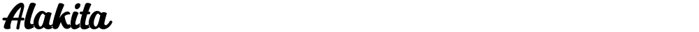 Alakita