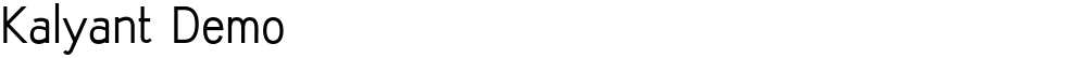Kalyant Demo