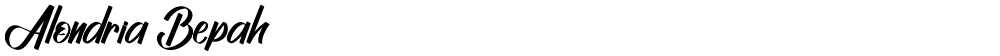 Alondria Bepah
