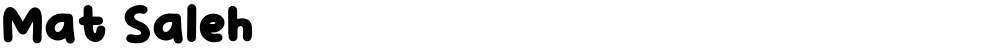 Mat Saleh