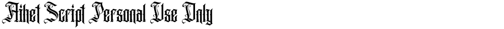 Aihet Script Personal Use Only