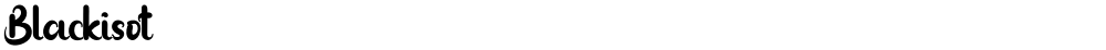 Blackisot