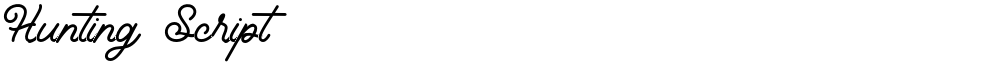 Hunting Script