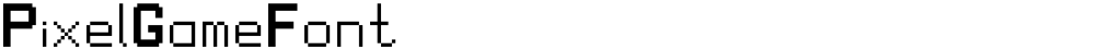 PixelGameFont
