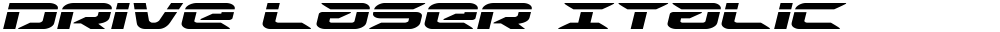 Drive Laser Italic