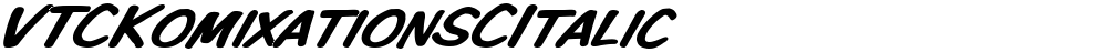 VTCKomixationSCItalic